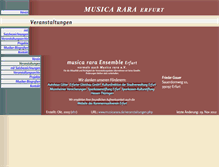 Tablet Screenshot of musicarara.de